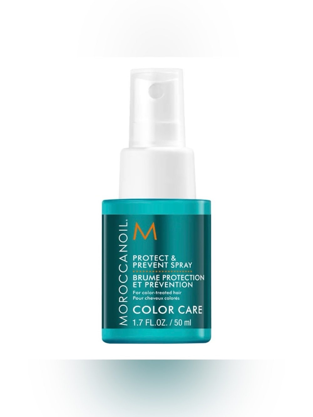 Moroccanoil Protect & Prevent Spray — Teal and White 1.7 oz NEW